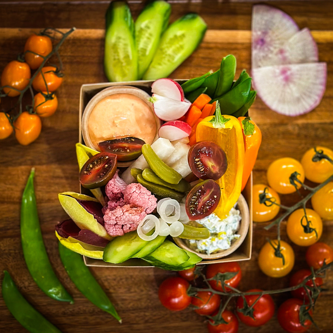 Dips & Crudite