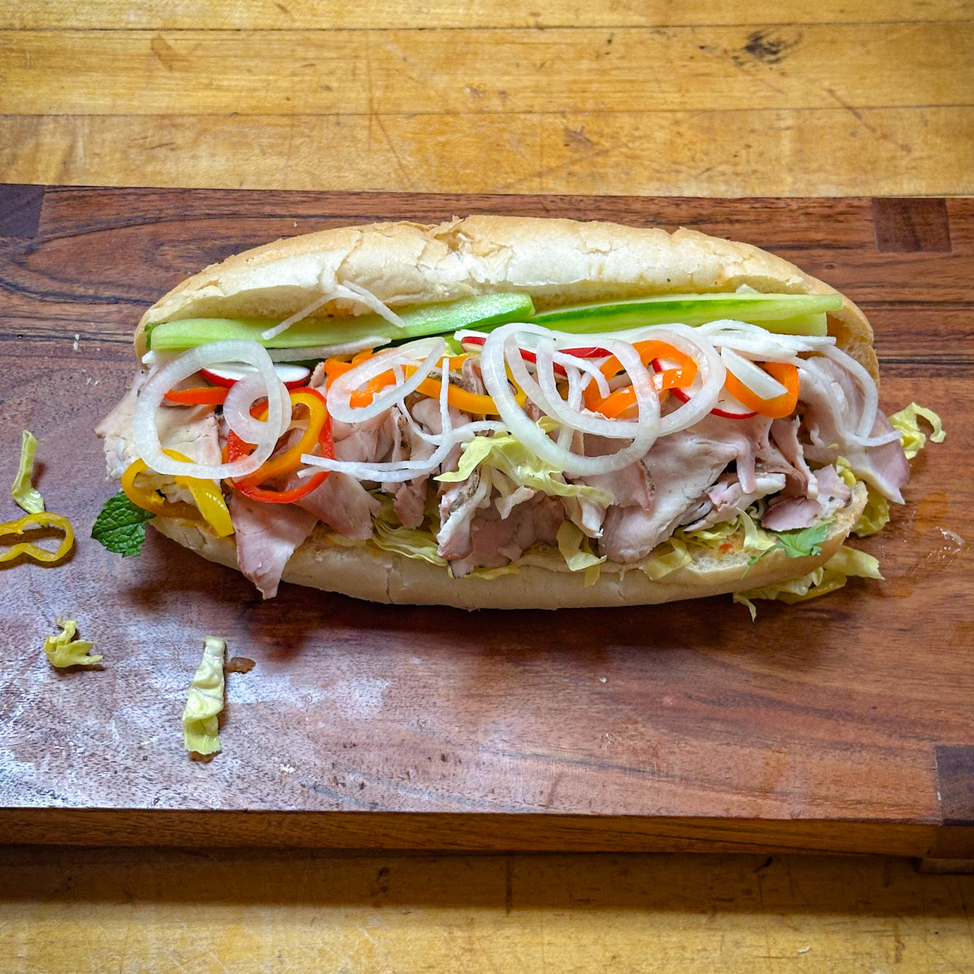 Smoked Pork Banh Mi Picnic for Two