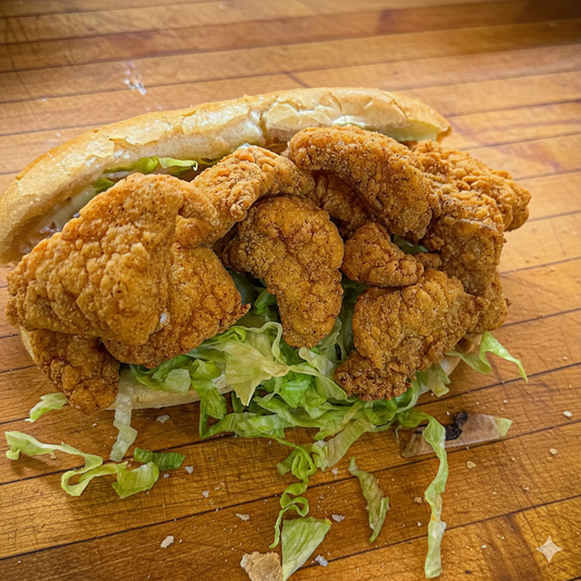 Fried Catfish Po'Boy