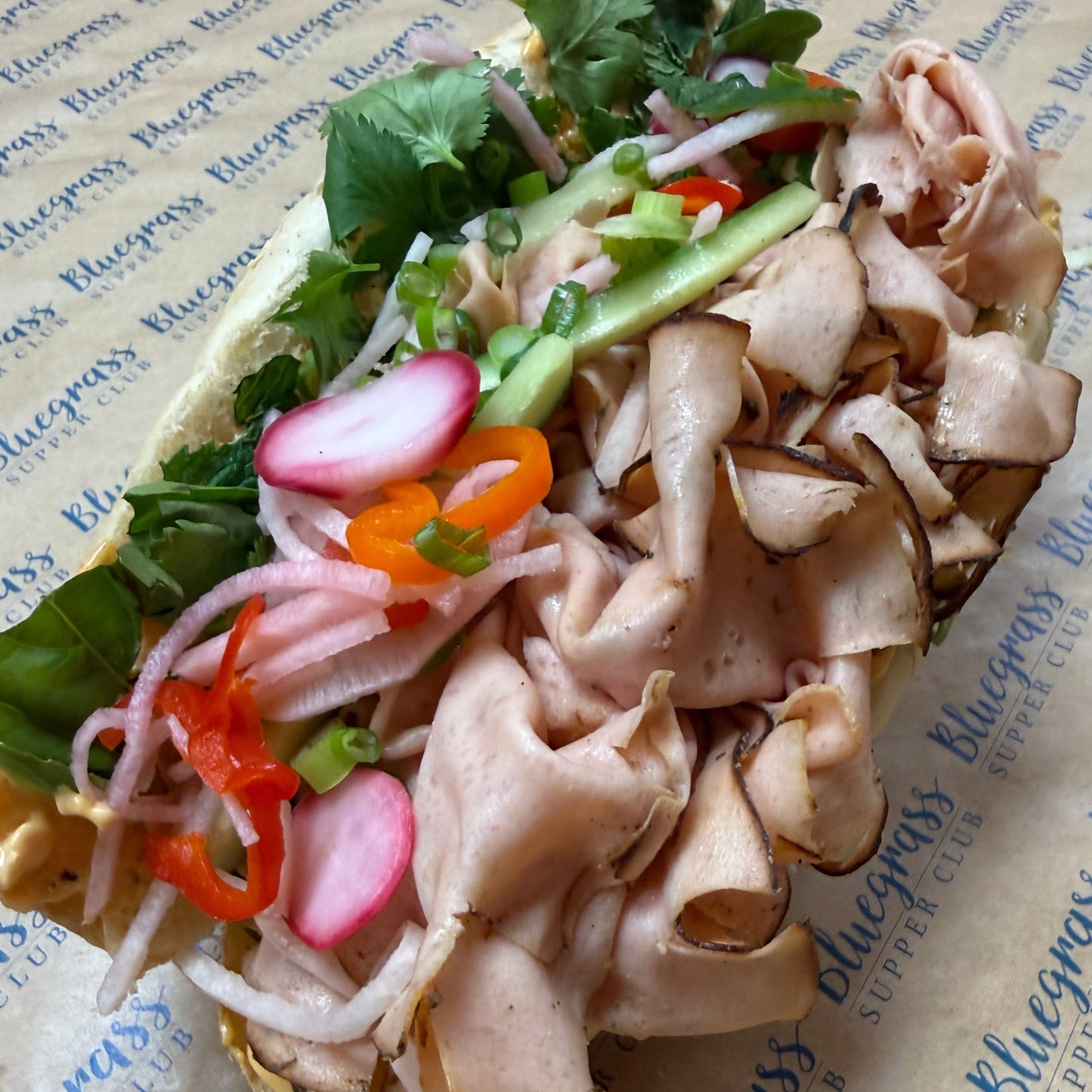 Hickory Smoked Bologna Banh Mi