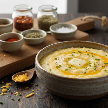 bowl of cheese grits